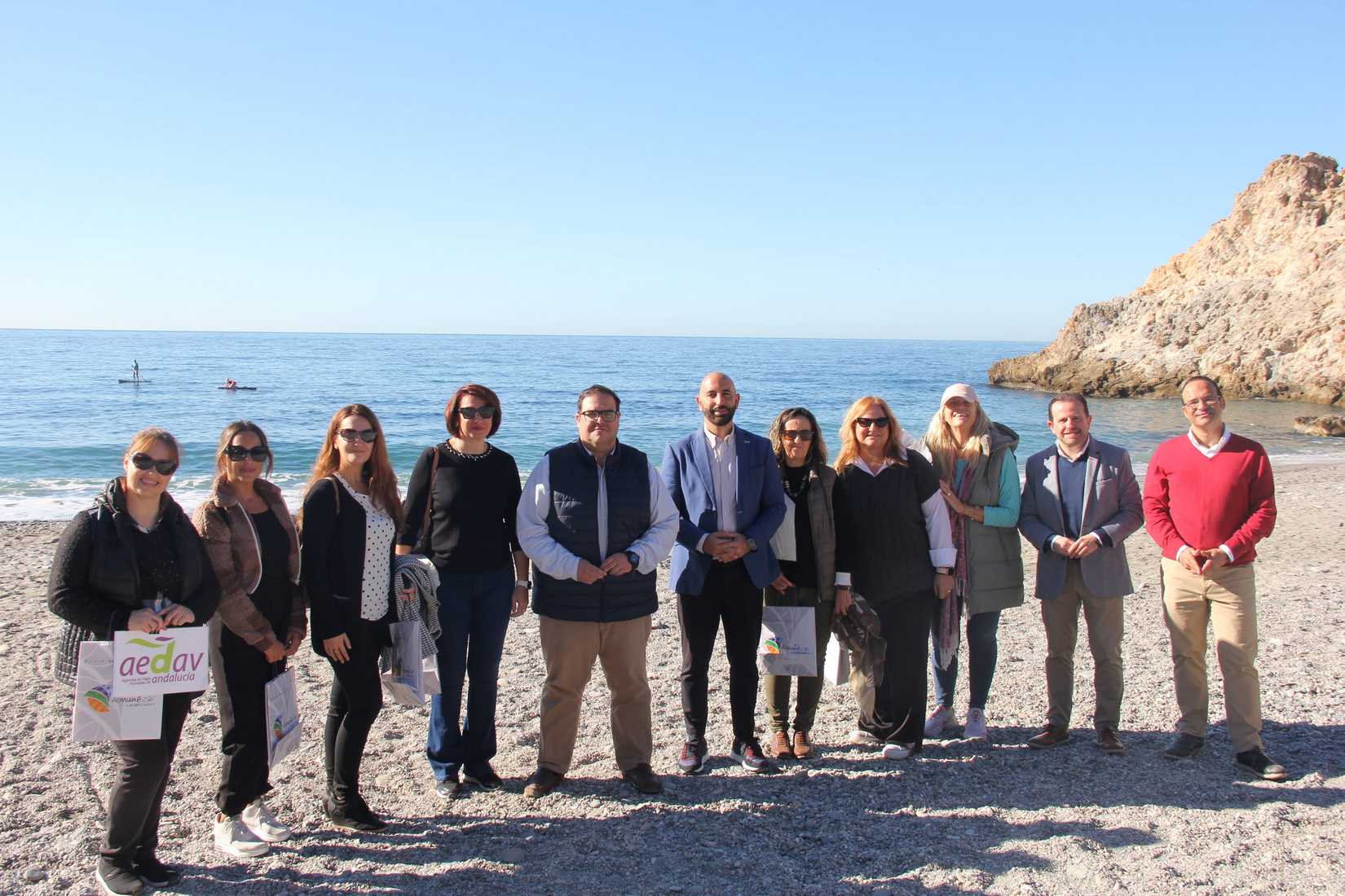 Siete agencias de viajes conocen “rincones especiales” de la Costa Tropical para ofrecerlos a sus clientes